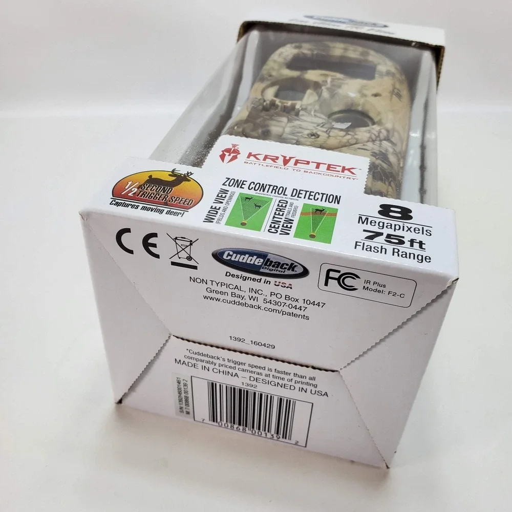 New‎ Cuddleback Kryptek Trail Camera Camo F2-C Sealed 8MP Flash